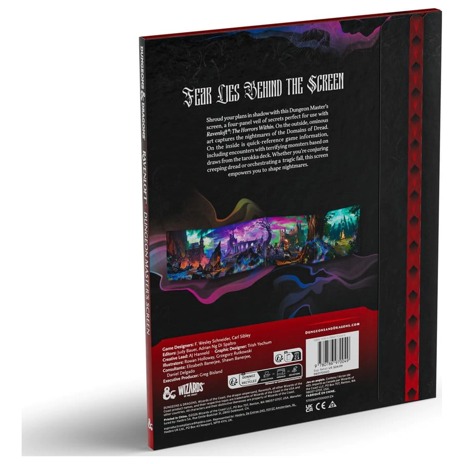 Dungeons & Dragons RPG Ravenloft: The Horrors Within Dungeon Master's Screen *Anglická verze* fotografii produktu