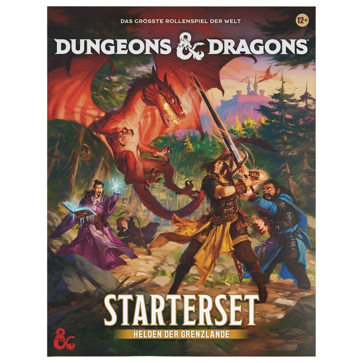 Dungeons & Dragons RPG Starter Set: Hrdinové Pomezí německý fotografii produktu