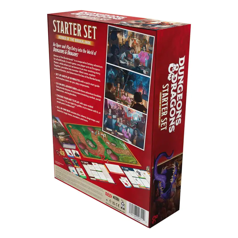 Dungeons & Dragons RPG startovací sada: Heroes of the Borderlands anglicky fotografii produktu