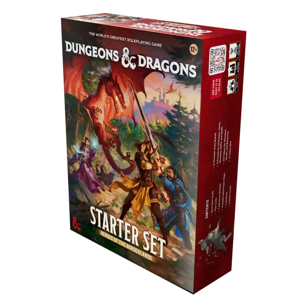 Dungeons & Dragons RPG startovací sada: Heroes of the Borderlands anglicky fotografii produktu