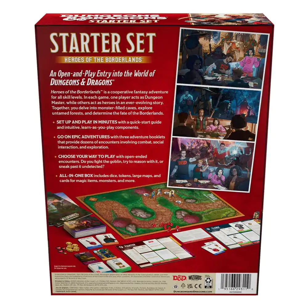 Dungeons & Dragons RPG startovací sada: Heroes of the Borderlands anglicky fotografii produktu