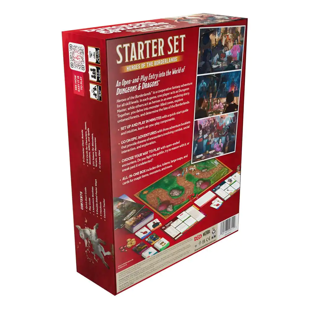 Dungeons & Dragons RPG startovací sada: Heroes of the Borderlands anglicky fotografii produktu