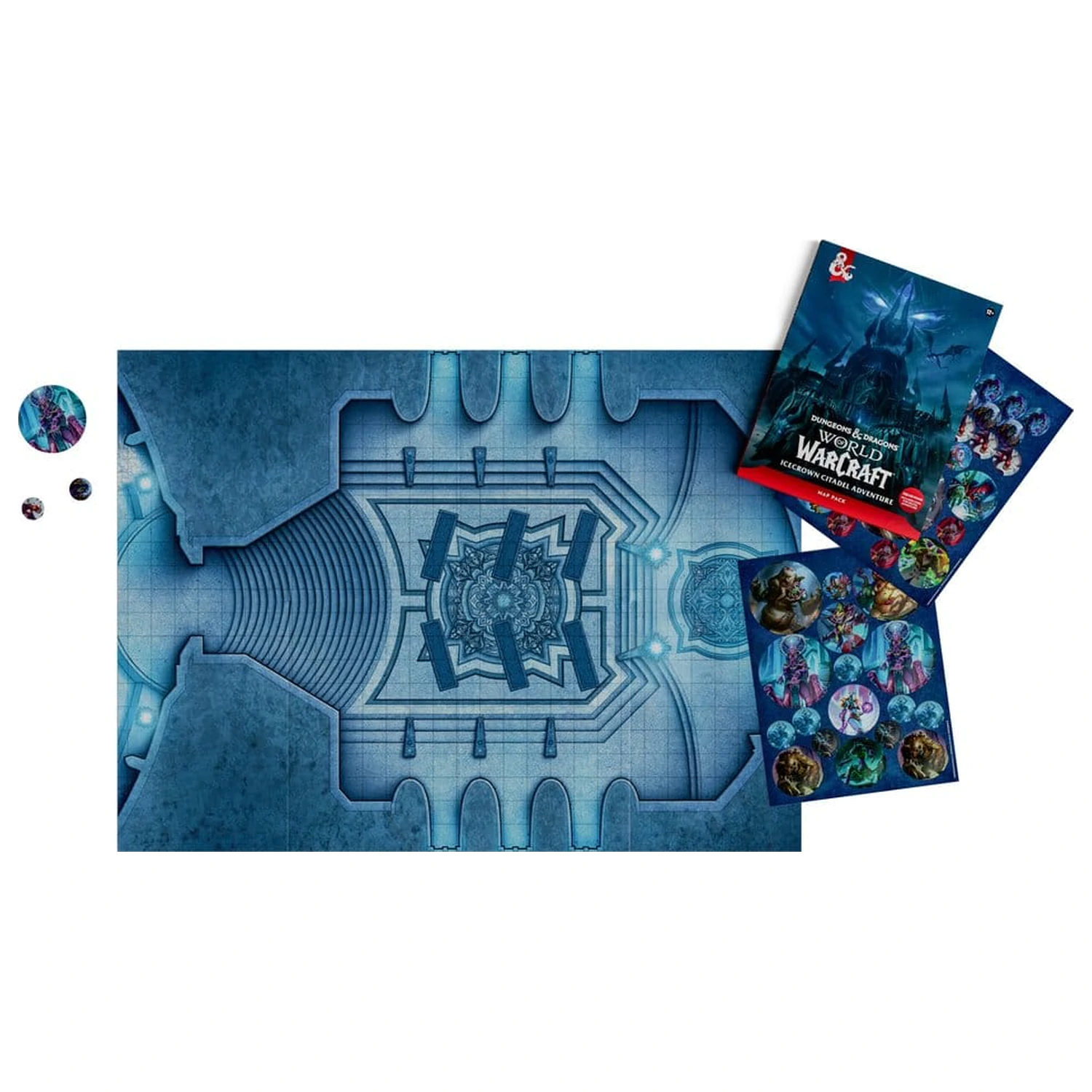Dungeons & Dragons RPG World of Warcraft: Icecrown Citadel Adventure Map Pack *Anglická verze* fotografii produktu