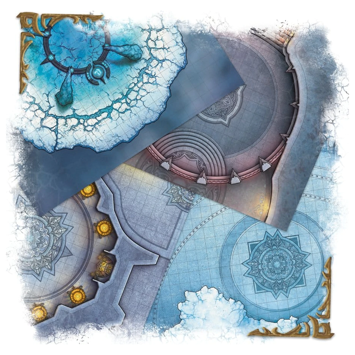 Dungeons & Dragons RPG World of Warcraft: Icecrown Citadel Adventure Map Pack *Anglická verze* fotografii produktu