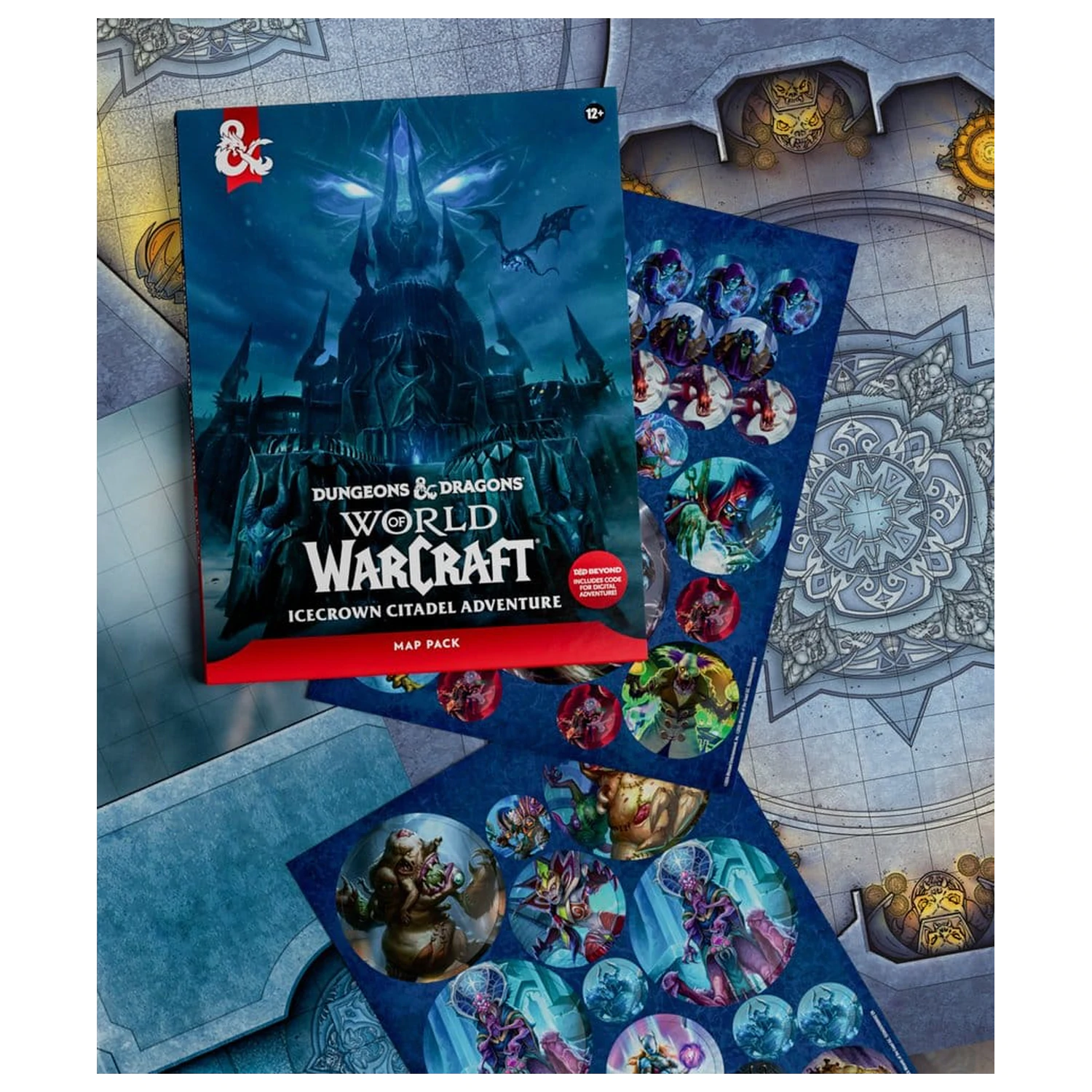 Dungeons & Dragons RPG World of Warcraft: Icecrown Citadel Adventure Map Pack *Anglická verze* fotografii produktu