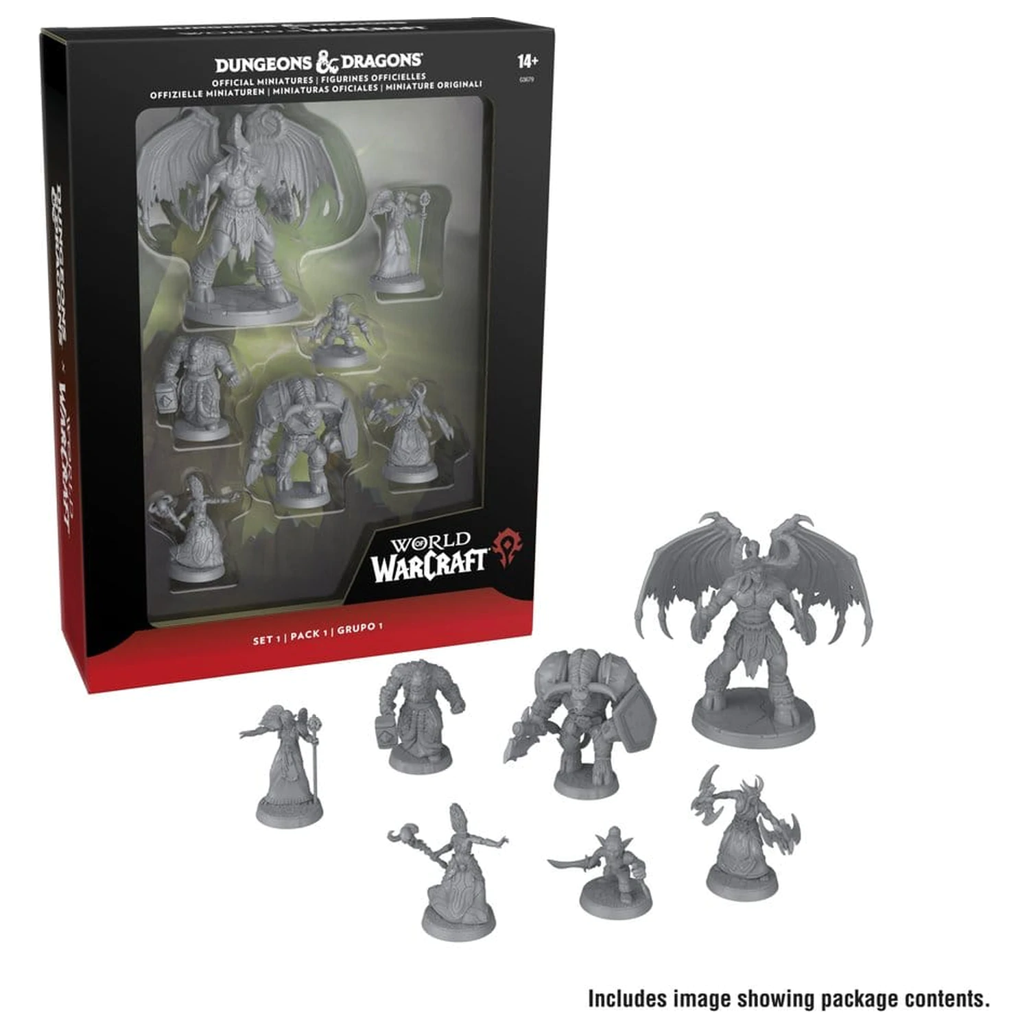 Dungeons & Dragons x World of Warcraft sada miniatur 1 fotografii produktu