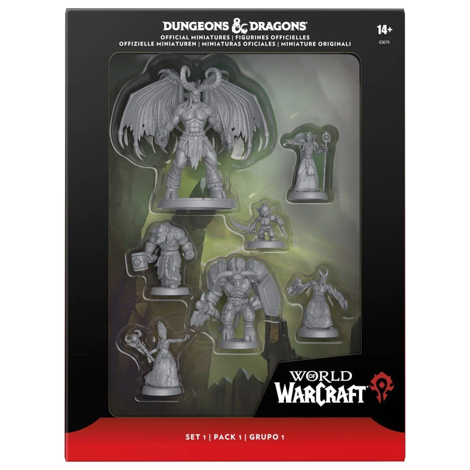 Dungeons & Dragons x World of Warcraft sada miniatur 1 fotografii produktu