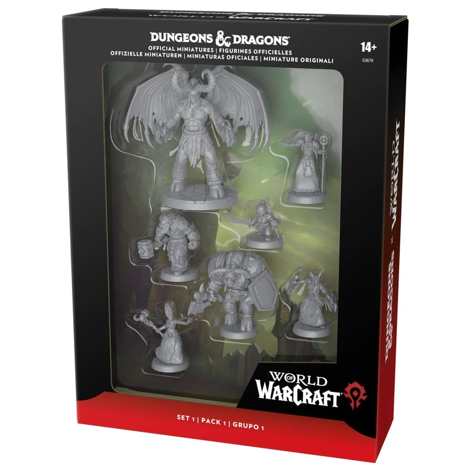 Dungeons & Dragons x World of Warcraft sada miniatur 1 fotografii produktu