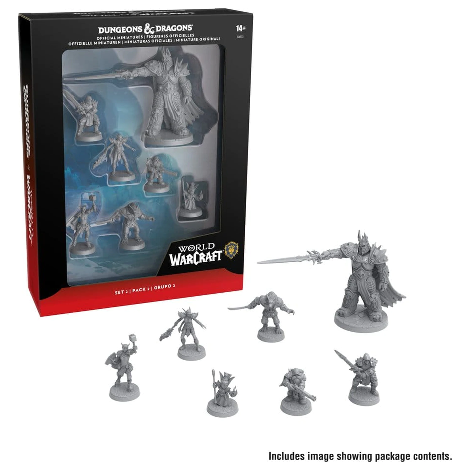 Dungeons & Dragons x World of Warcraft Set 2 miniatur fotografii produktu