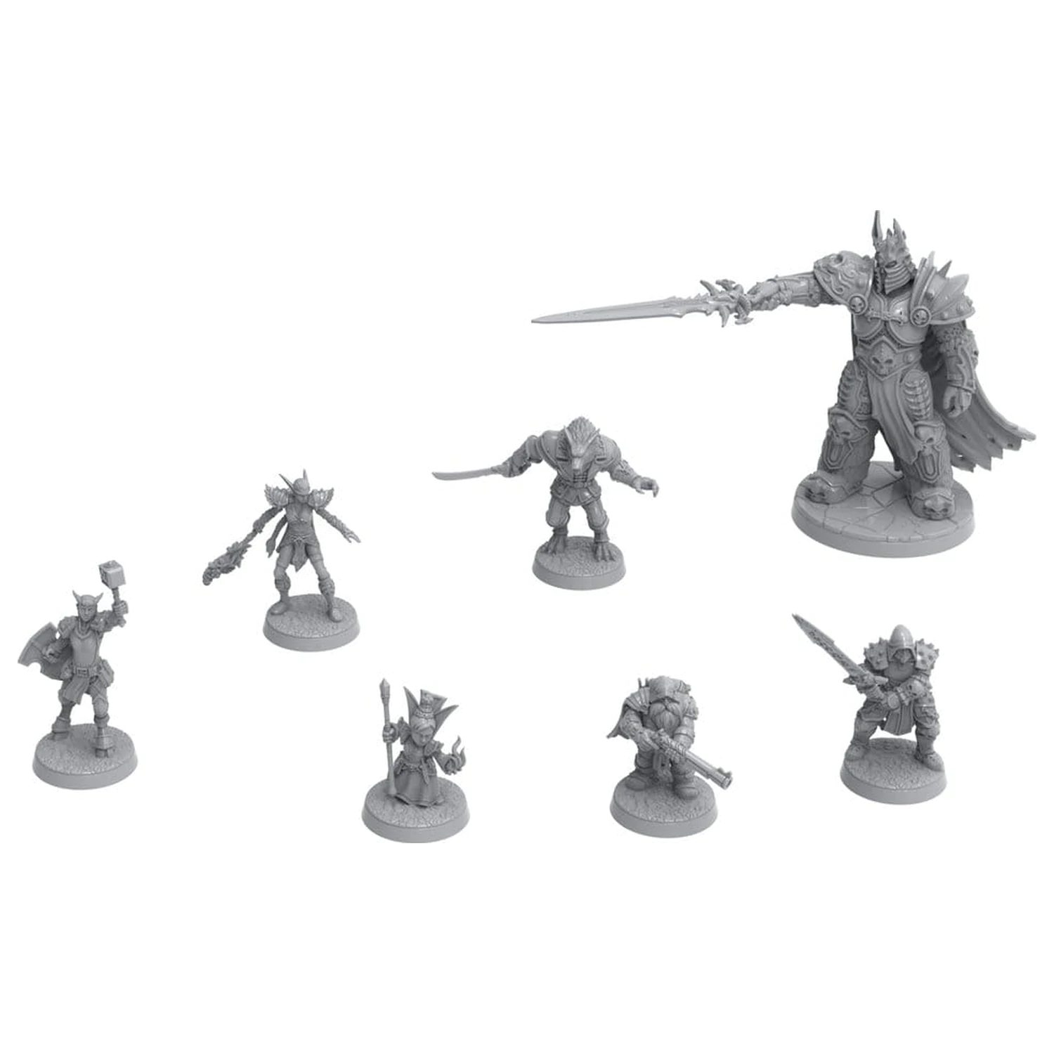 Dungeons & Dragons x World of Warcraft Set 2 miniatur fotografii produktu