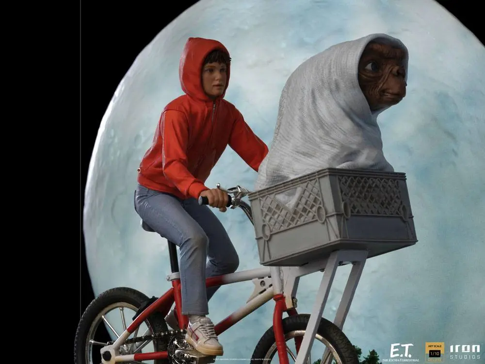 E.T. the Extra-Terrestrial Deluxe Art Scale Statue 1/10 E.T. & Elliot 27 cm Sběratelská soška fotografii produktu