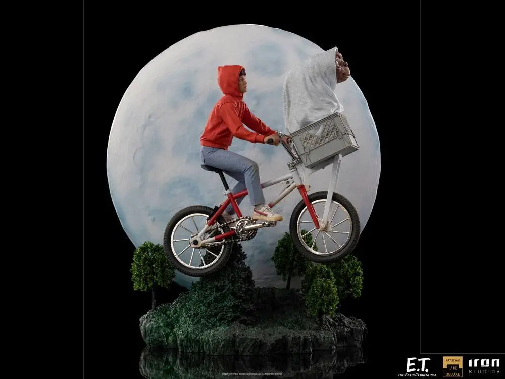 E.T. the Extra-Terrestrial Deluxe Art Scale Statue 1/10 E.T. & Elliot 27 cm Sběratelská soška fotografii produktu