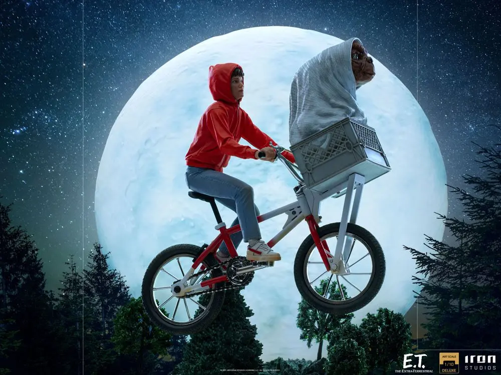 E.T. the Extra-Terrestrial Deluxe Art Scale Statue 1/10 E.T. & Elliot 27 cm Sběratelská soška fotografii produktu