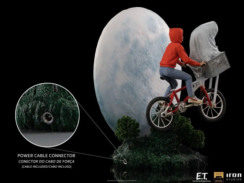 E.T. the Extra-Terrestrial Deluxe Art Scale Statue 1/10 E.T. & Elliot 27 cm Sběratelská soška fotografii produktu