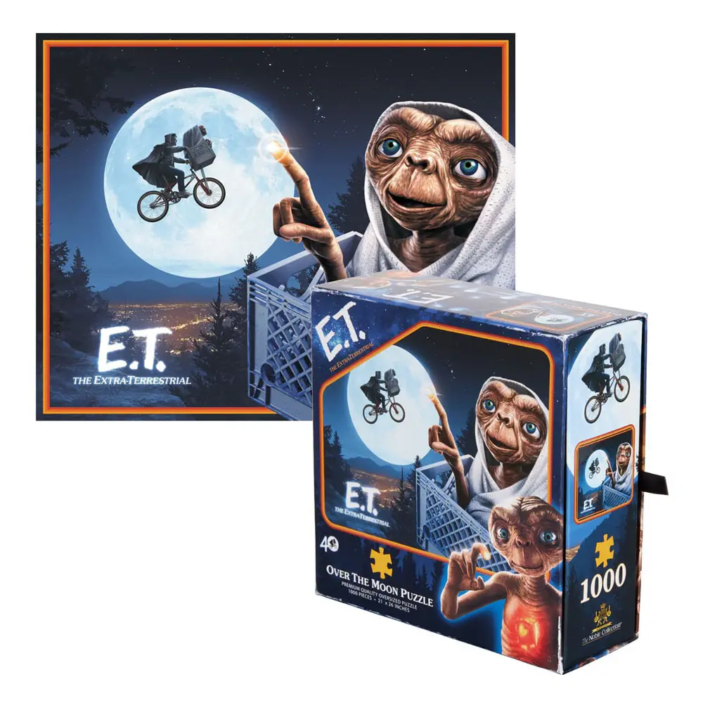 E.T. the Extra-Terrestrial Puzzle E.T Over The Moon (1000 dílků) fotografii produktu