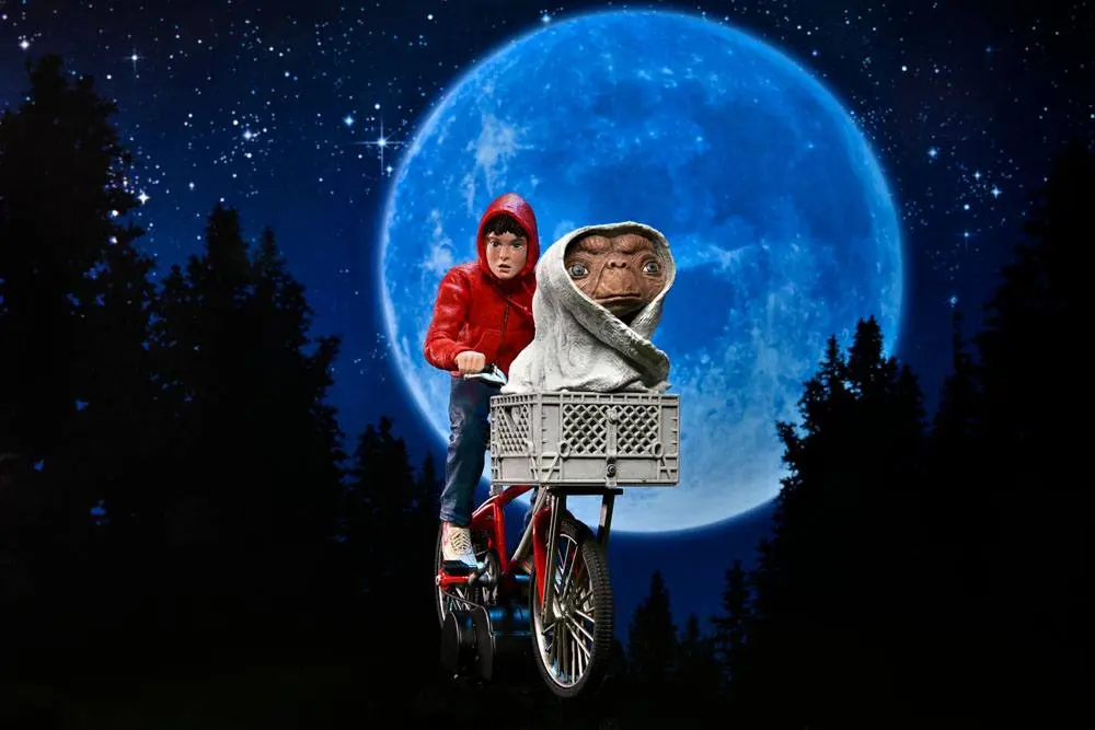 E.T. the Extra-Terrestrial Akční figurka Elliott & E.T. na jízdním kole 13 cm fotografii produktu