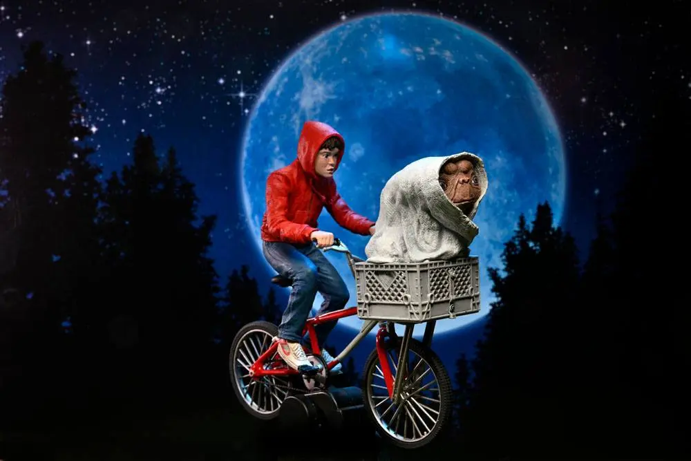 E.T. the Extra-Terrestrial Akční figurka Elliott & E.T. na jízdním kole 13 cm fotografii produktu
