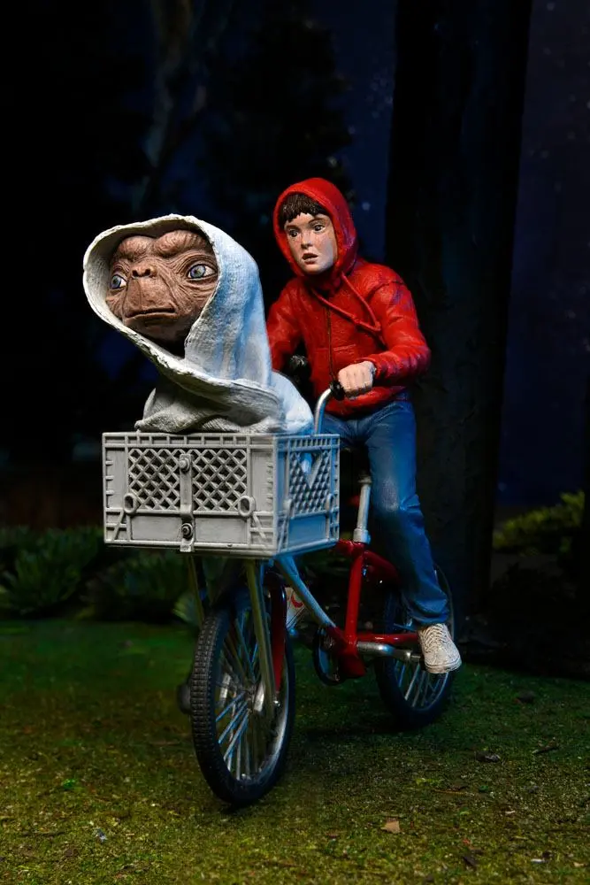 E.T. the Extra-Terrestrial Akční figurka Elliott & E.T. na jízdním kole 13 cm fotografii produktu