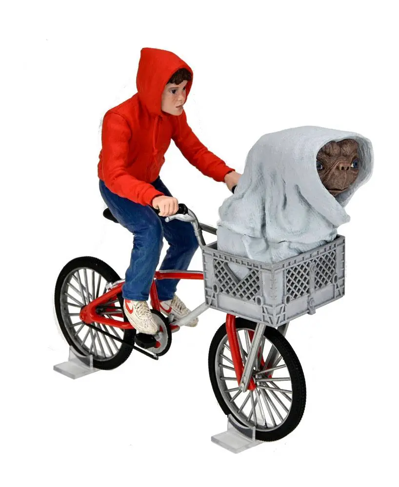 E.T. the Extra-Terrestrial Akční figurka Elliott & E.T. na jízdním kole 13 cm fotografii produktu