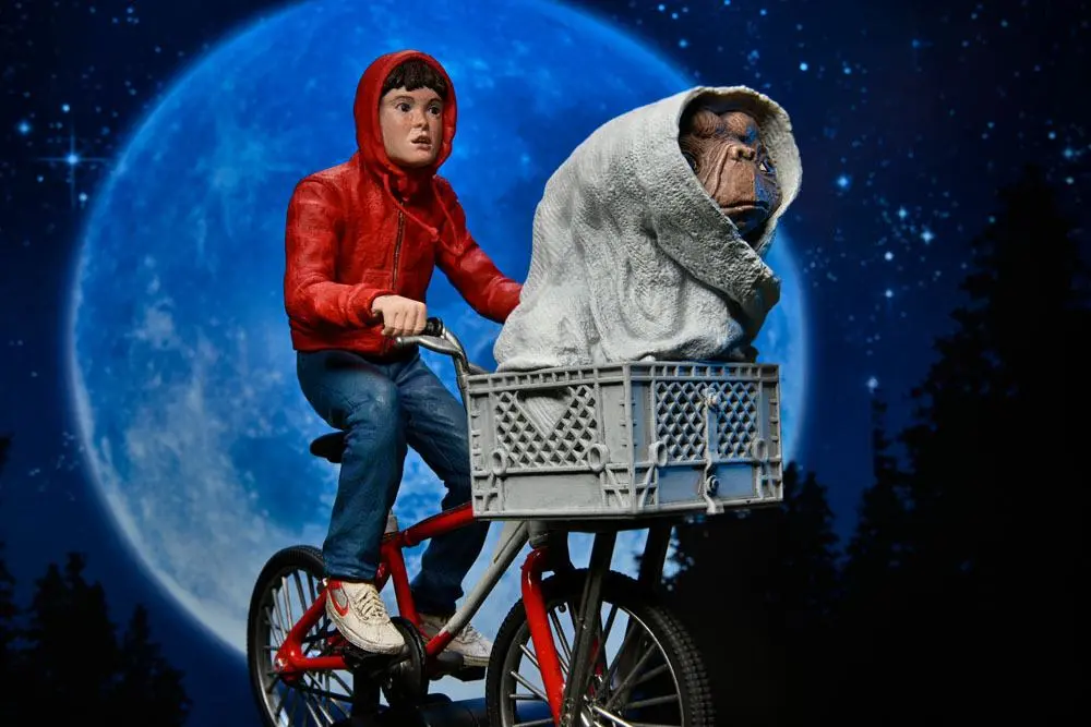 E.T. the Extra-Terrestrial Akční figurka Elliott & E.T. na jízdním kole 13 cm fotografii produktu