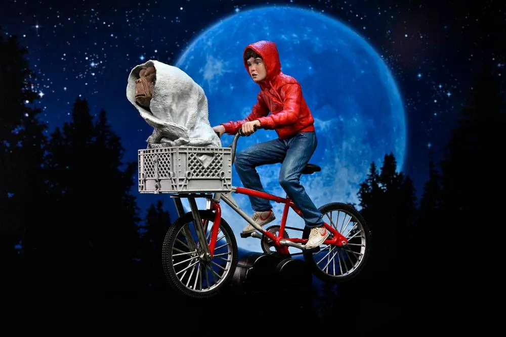 E.T. the Extra-Terrestrial Akční figurka Elliott & E.T. na jízdním kole 13 cm fotografii produktu