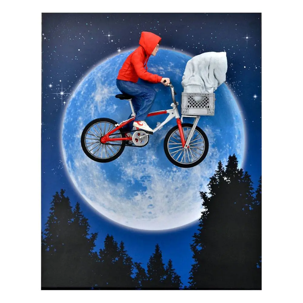 E.T. the Extra-Terrestrial Akční figurka Elliott & E.T. na jízdním kole 13 cm fotografii produktu