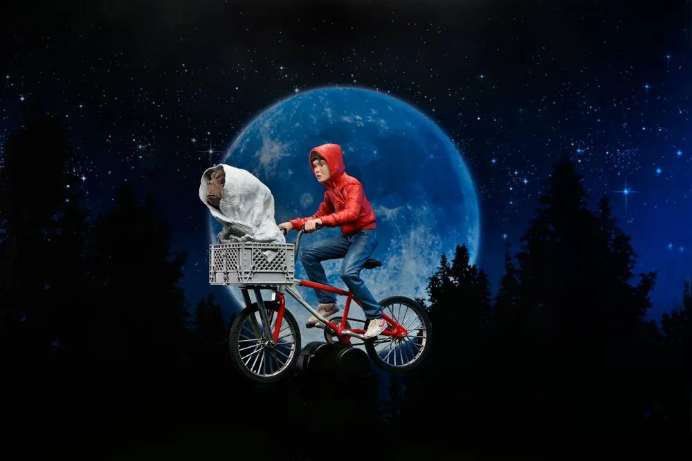 E.T. the Extra-Terrestrial Akční figurka Elliott & E.T. na jízdním kole 13 cm fotografii produktu