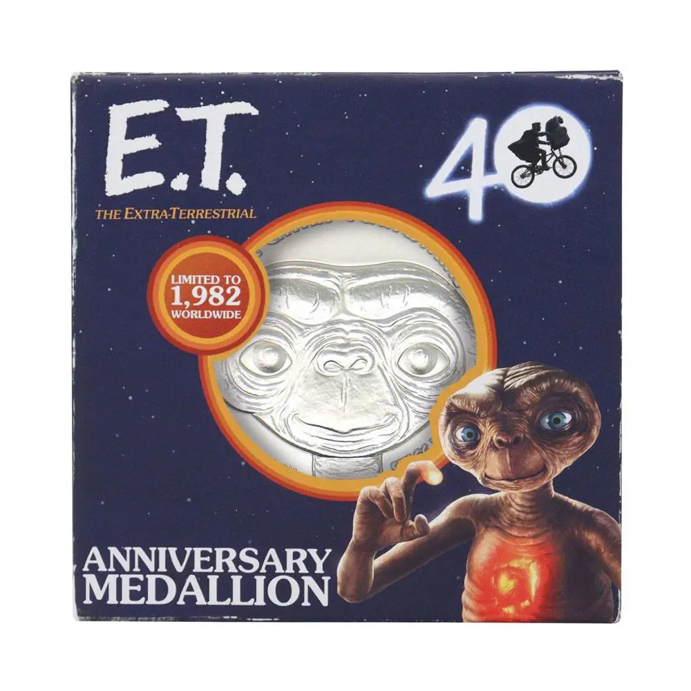 E.T. the Extra-Terrestrial Medailon E.T. 40. výročí Limitovaná edice Medailon fotografii produktu