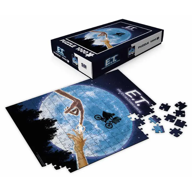 E.T. The Extra-Terrestrial Poster puzzle 1000 dílků fotografii produktu