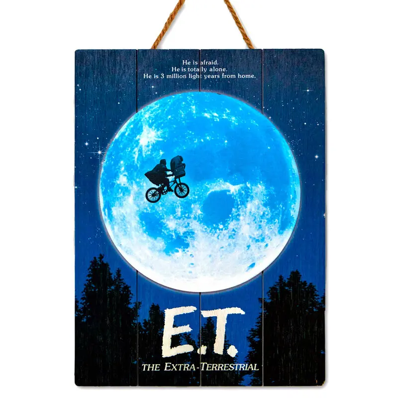 E.T. the Extra-Terrestrial WoodArts 3D dřevěná nástěnná dekorace The Extra-Terrestrial 30 x 40 cm fotografii produktu