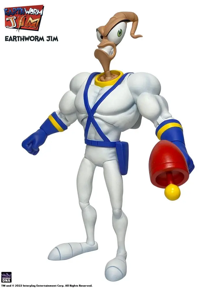Earthworm Jim Akční figurka Vlna 1: Earthworm Jim & Snot 15 cm fotografii produktu