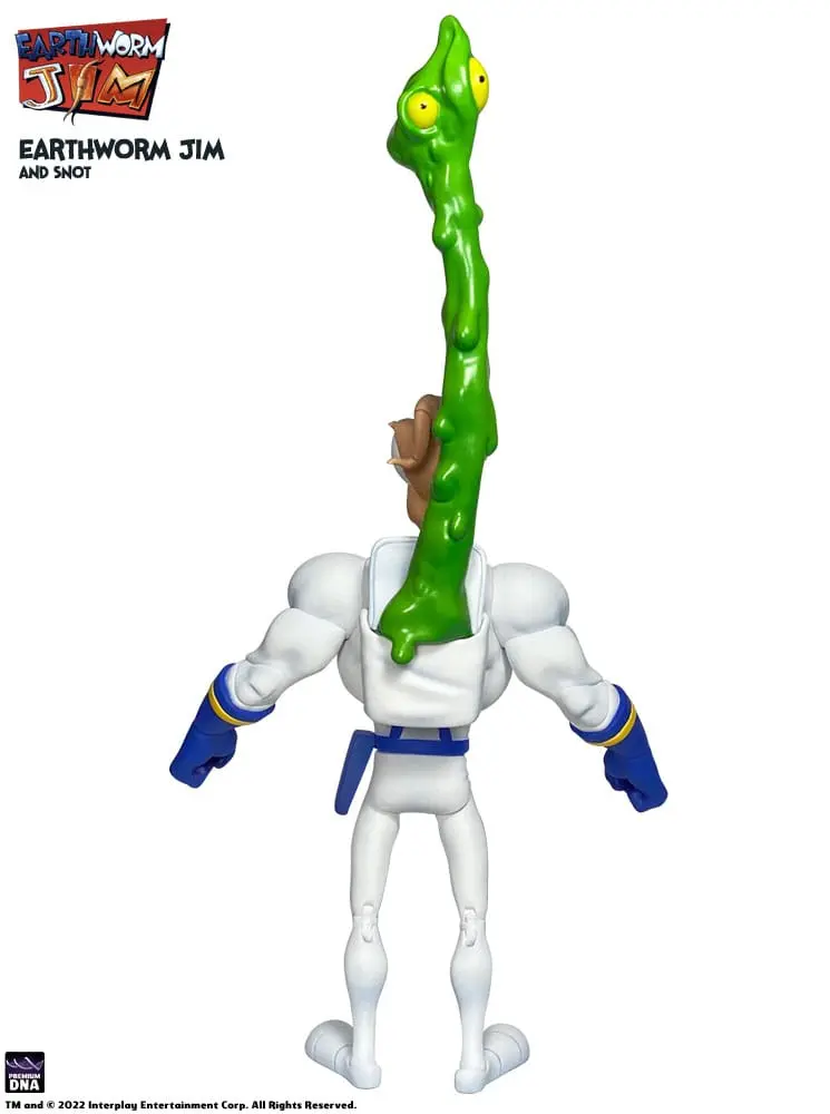 Earthworm Jim Akční figurka Vlna 1: Earthworm Jim & Snot 15 cm fotografii produktu