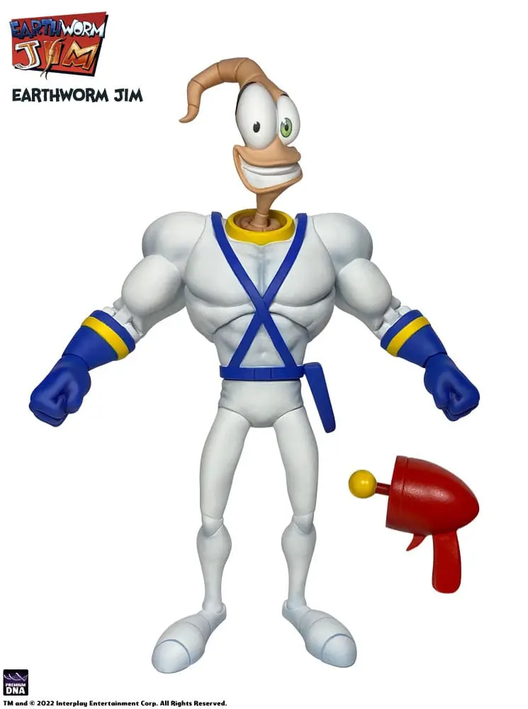 Earthworm Jim Akční figurka Vlna 1: Earthworm Jim & Snot 15 cm fotografii produktu