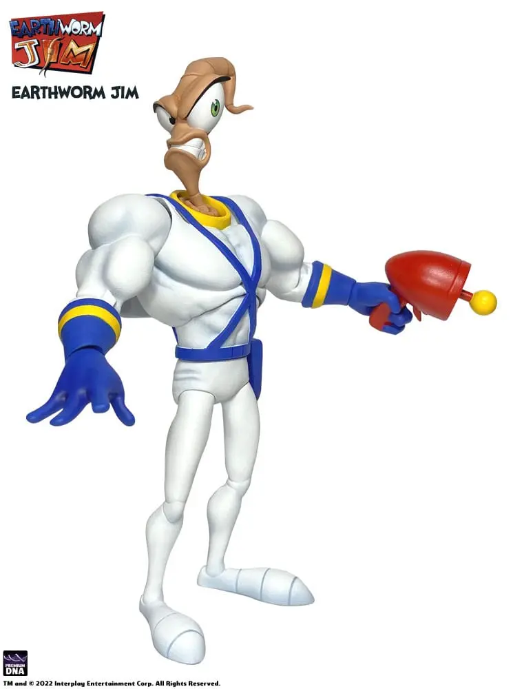 Earthworm Jim Akční figurka Vlna 1: Earthworm Jim & Snot 15 cm fotografii produktu