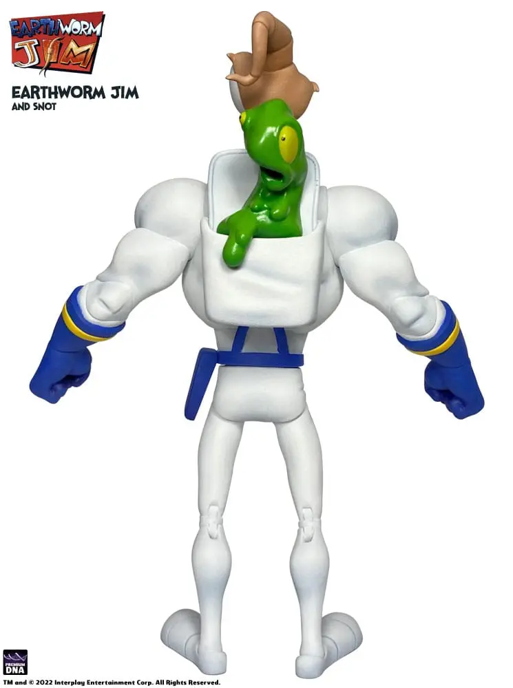 Earthworm Jim Akční figurka Vlna 1: Earthworm Jim & Snot 15 cm fotografii produktu