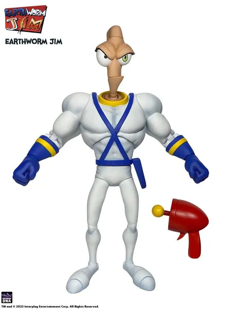 Earthworm Jim Akční figurka Vlna 1: Earthworm Jim & Snot 15 cm fotografii produktu