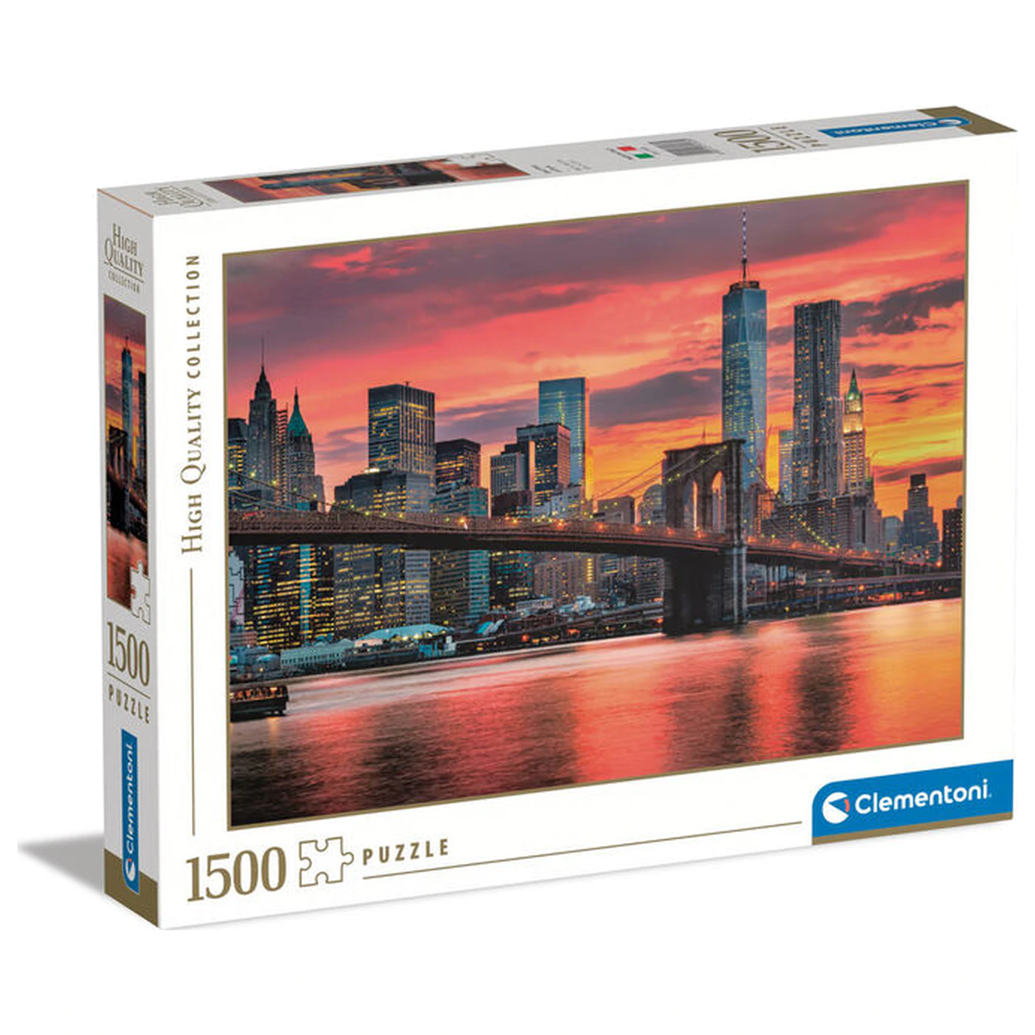 East River at Dusk puzzle 1500 ks fotografii produktu