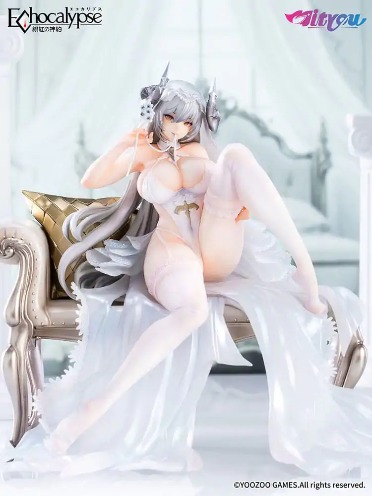 Echocalypse PVC Soška 1/7 Lilith Pure White Pledge Ver. 21 cm fotografii produktu