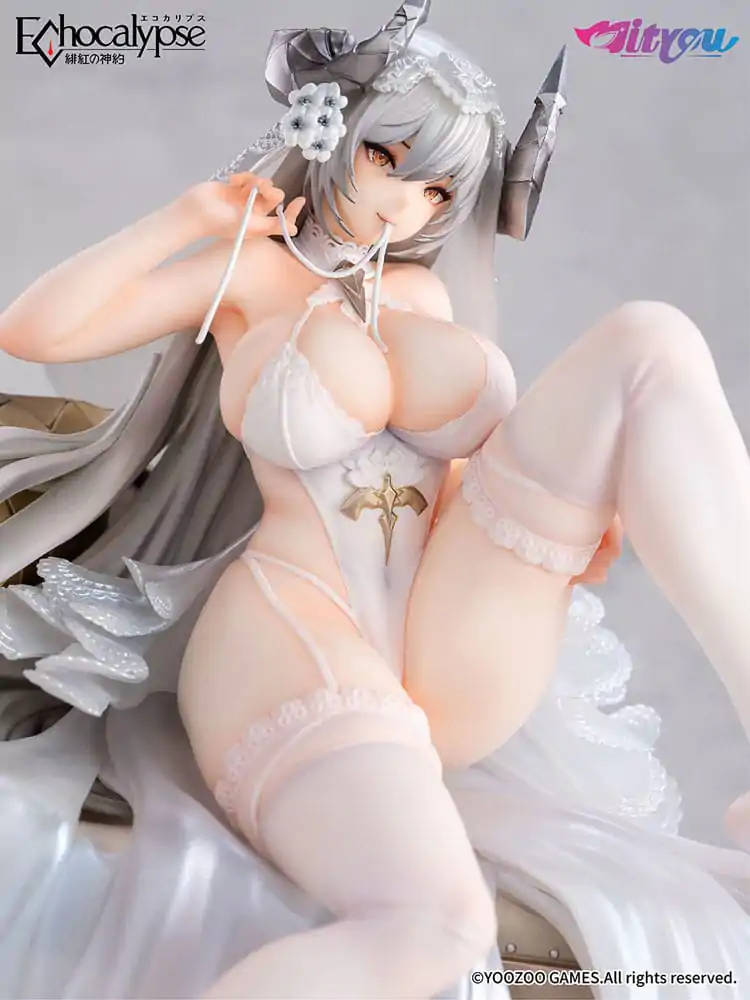 Echocalypse PVC Soška 1/7 Lilith Pure White Pledge Ver. 21 cm fotografii produktu