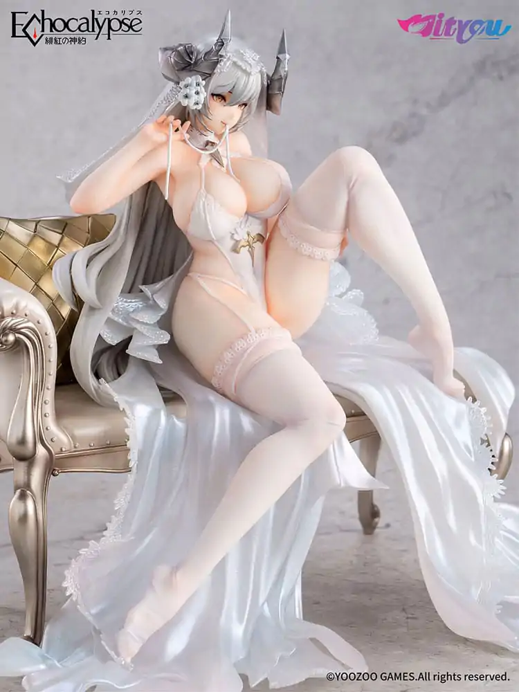 Echocalypse PVC Soška 1/7 Lilith Pure White Pledge Ver. 21 cm fotografii produktu