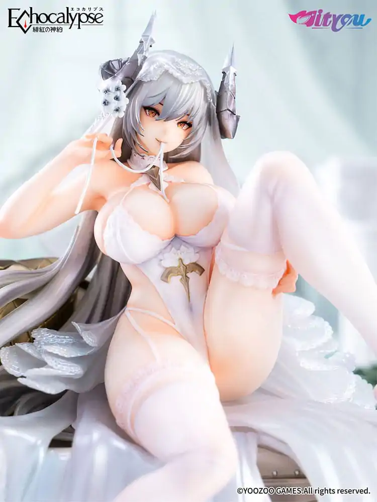 Echocalypse PVC Soška 1/7 Lilith Pure White Pledge Ver. 21 cm fotografii produktu