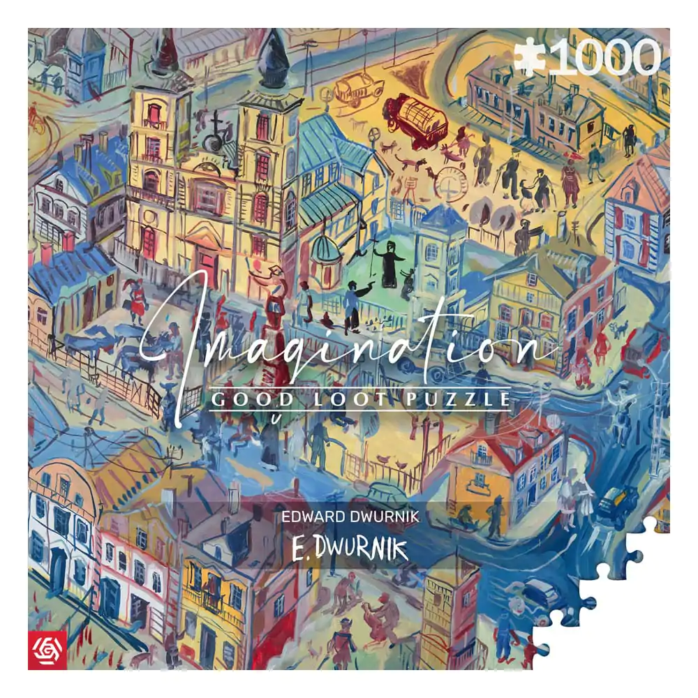 Edward Dwurnik Imagination Puzzle Radzymin (1000 dílků) fotografii produktu