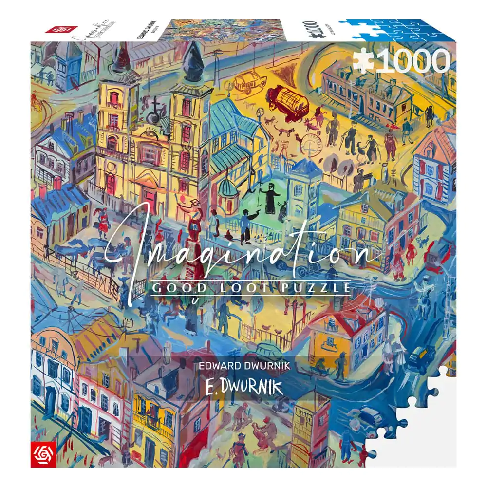 Edward Dwurnik Imagination Puzzle Radzymin (1000 dílků) fotografii produktu