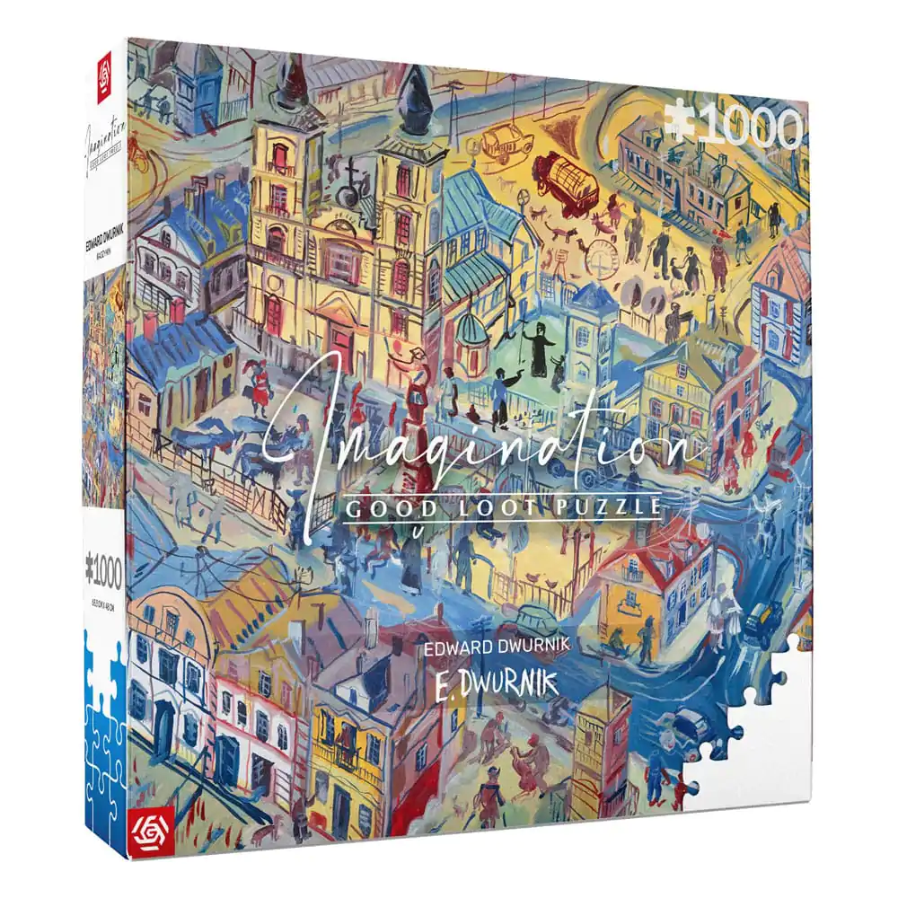 Edward Dwurnik Imagination Puzzle Radzymin (1000 dílků) fotografii produktu