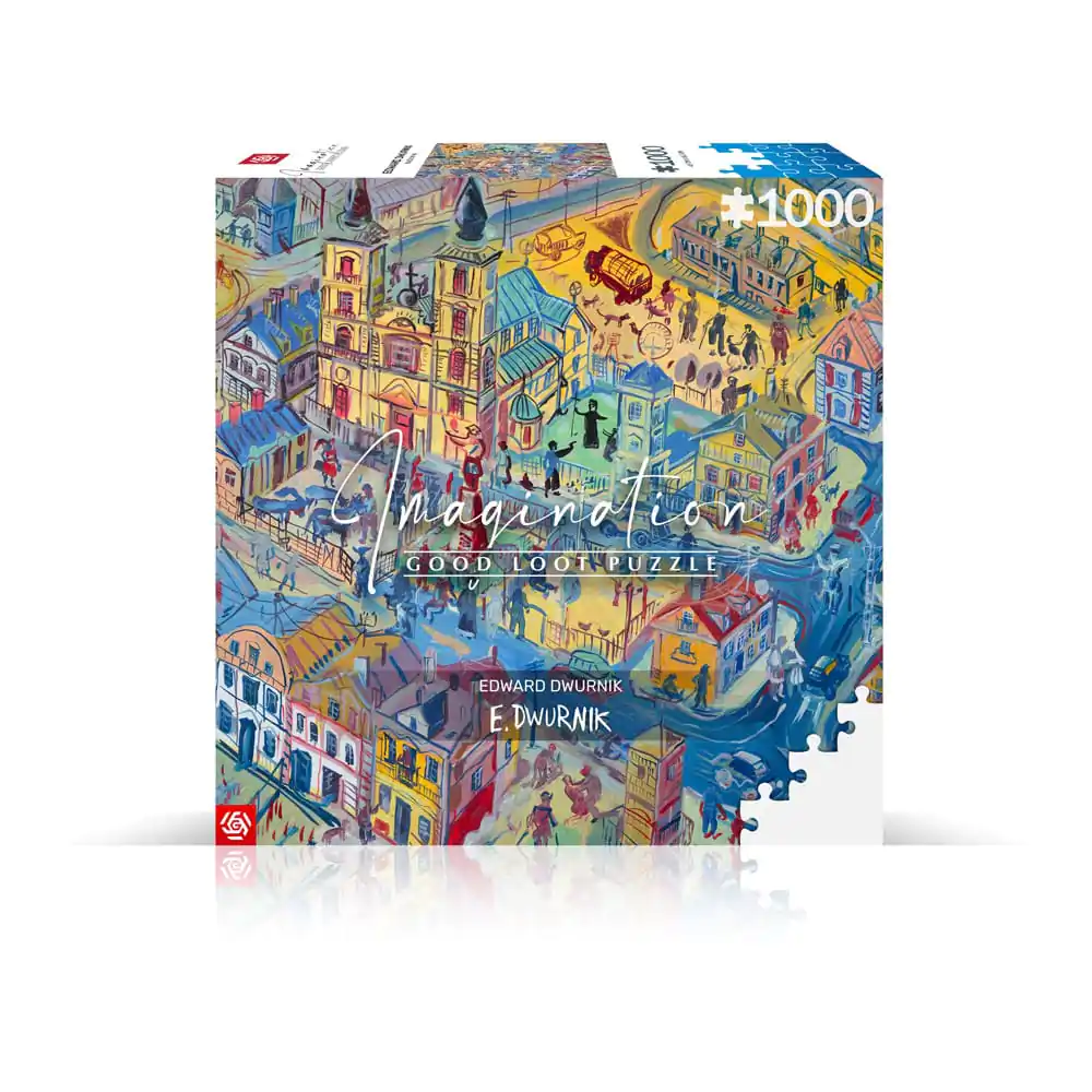 Edward Dwurnik Imagination Puzzle Radzymin (1000 dílků) fotografii produktu