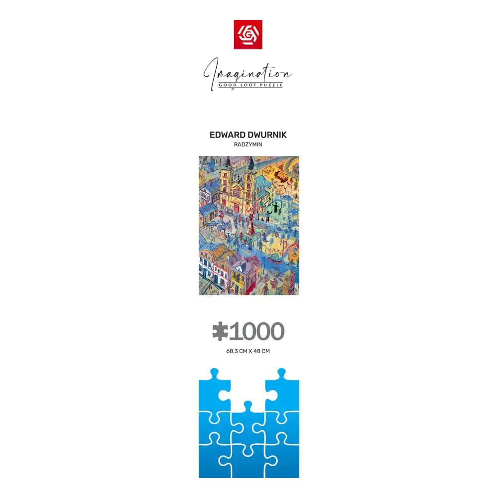 Edward Dwurnik Imagination Puzzle Radzymin (1000 dílků) fotografii produktu
