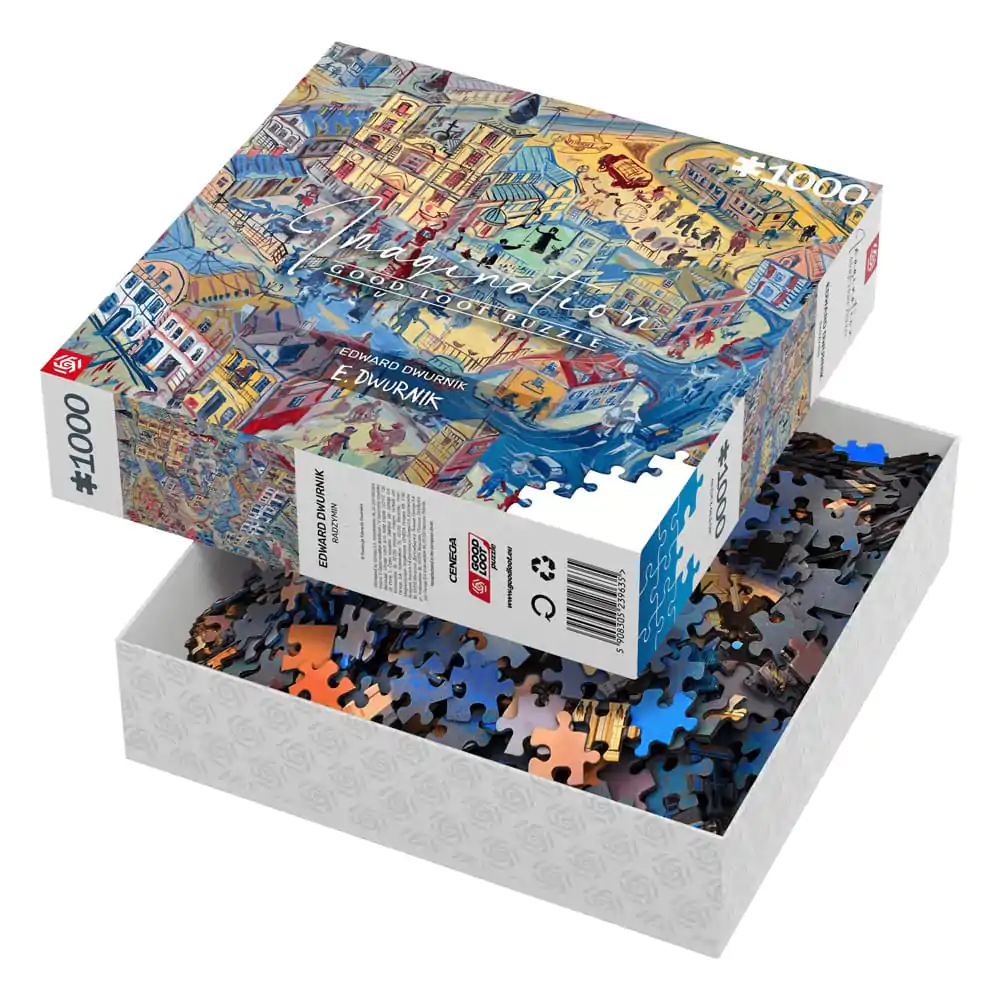 Edward Dwurnik Imagination Puzzle Radzymin (1000 dílků) fotografii produktu