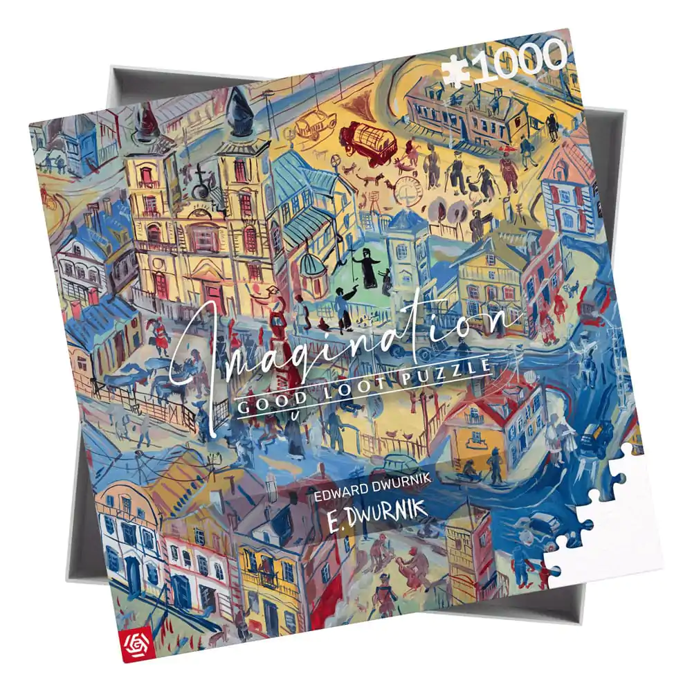 Edward Dwurnik Imagination Puzzle Radzymin (1000 dílků) fotografii produktu