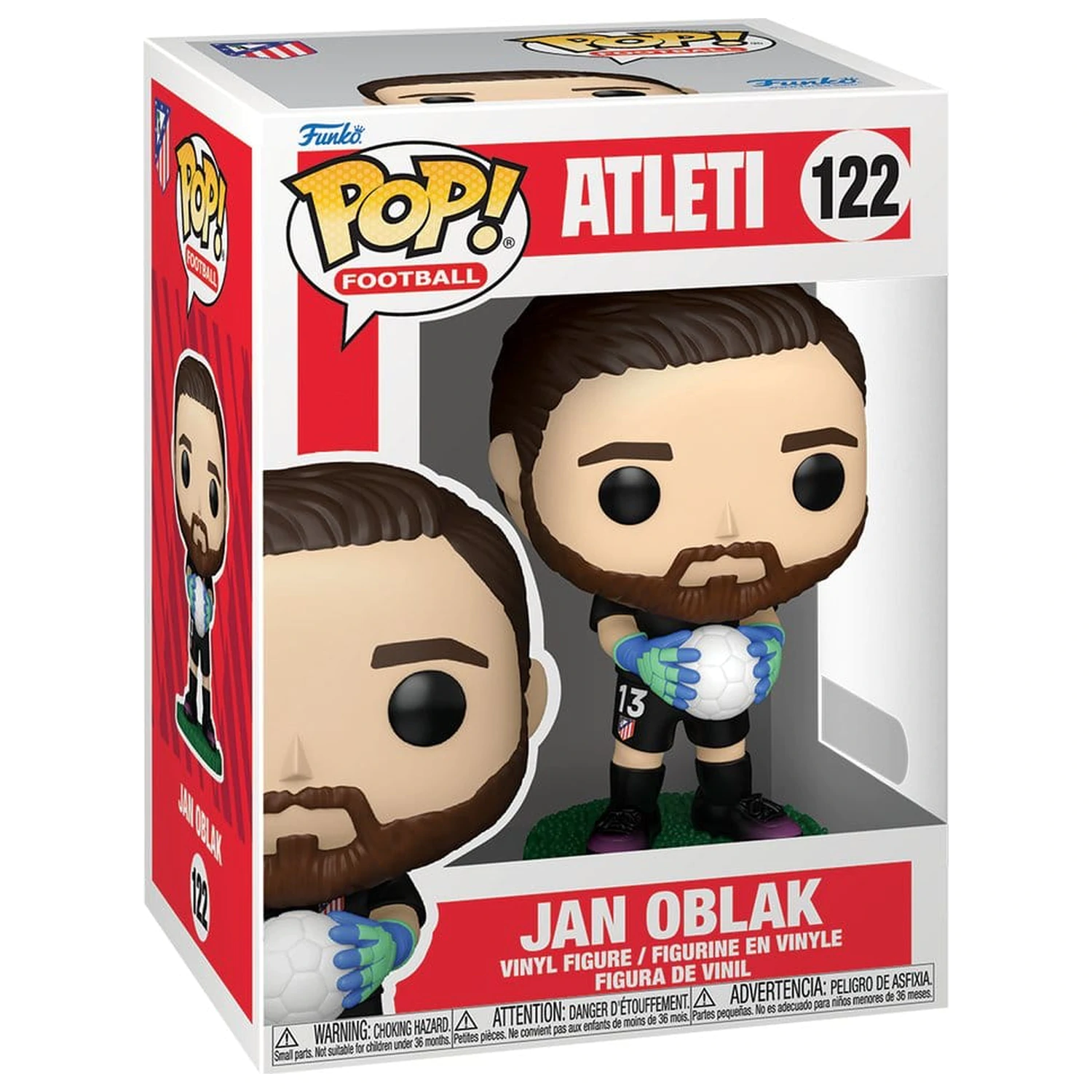 EFL Funko POP! MLS vinylová figurka Atletico Madrid - Jan Oblak 9 cm fotografii produktu