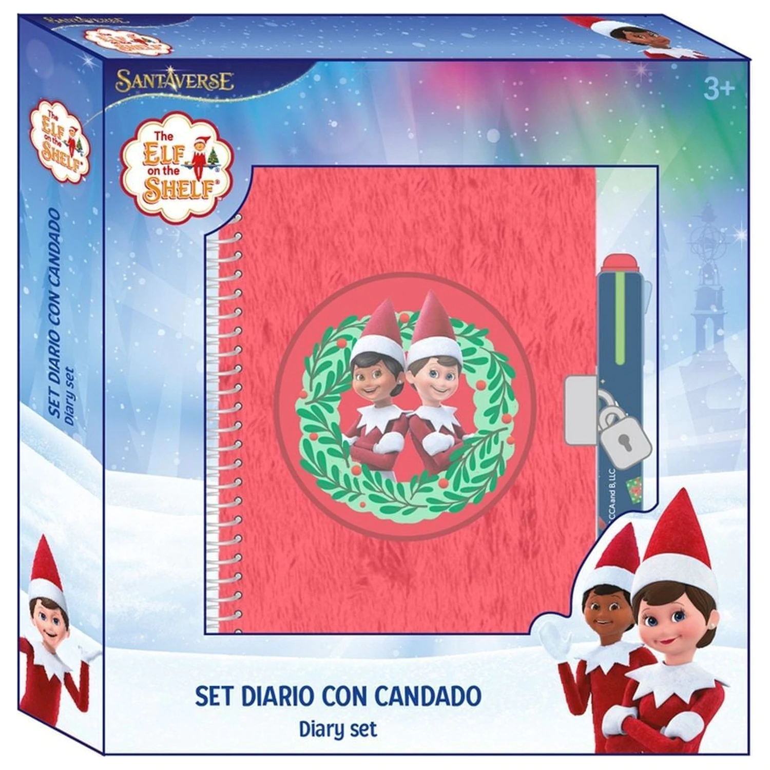 Elf On the Shelf Deník + čtyřbarevné pero fotografii produktu